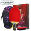385fa1086c36d99e LOKI DRAGON Series Table Tennis Racket Professional Offensive Ping Pong Racket Paddle Bat 5 Wood 2 Carbon 6/7/8/9/10 Stars