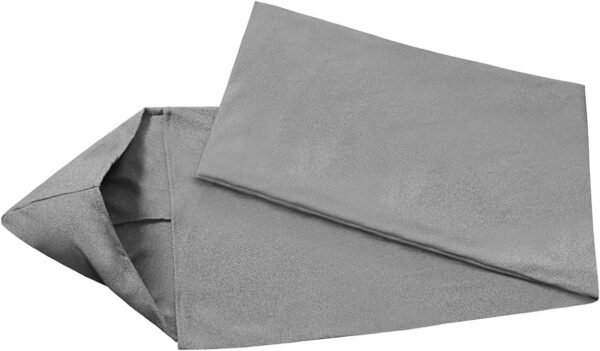 38729d332b57cac9 Foppla Schlafkissen, grau, 360°-Wickelung, tragbar, weich und bequem, bewegliche Schlafdecke, hält warm, waschbar, sensorische Schlafkapsel für Kinder und Erwachsene
