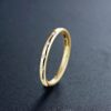 38a6b2115f8cb1d0 Modian 100% Real 925 Sterling silver Stackable Ring Clear Fashion Simple CZ Wedding For Women Genuine Classic Jewelry
