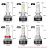 38aac0795a9d98a4 DAWNKNIGHT K9C Pro H7 H4 H11 Led Lamp Bigger Copper Tube Led Lights H1 HB3 9005 HB4 9006 12V For Car Led Headlight Bulb