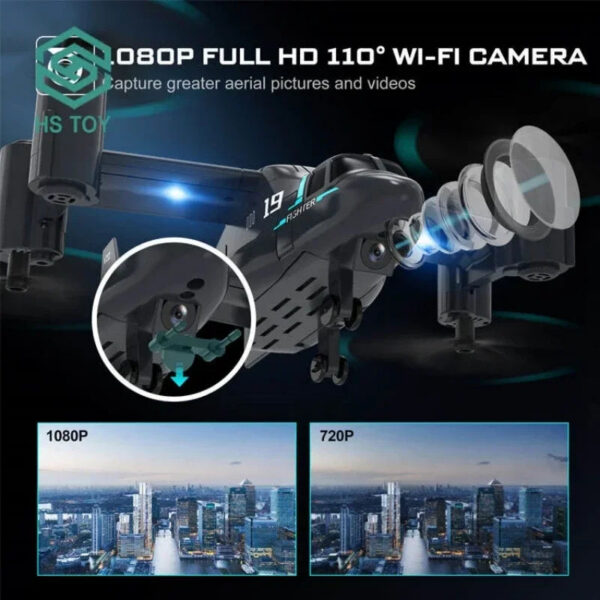 38b44f1ed2891f49 LM19 Remote Control Helicopter Drone 480P Camera Fighter Quadcopter Osprey Aircraft RC Drones for Children Kids Plane Toys Gifts