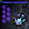 HESEKS Electric shock Vibrator Male Masturbator Glans Trainer Massage Lasting Delay Endurance Sex Toys For Adults 18+