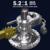 38c3ab2d75532d7e Sougayilang Spinning Reels11+1BB 5.2:1 High Speed Ratio Max Drag 8kg EVA Handle Carp Fishing Reels Pesca