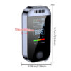 38c5ec18176971b2 NEW Digital Breath Alcohol Tester Professional Breathalyzer With LCD Display USB Rechargeable Electronic Alcohol Tester Keychain