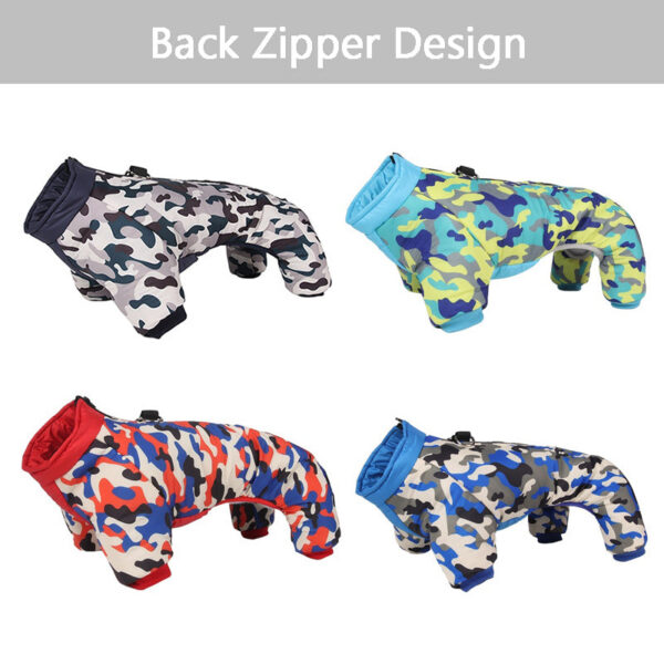 38d772edfbcdc4ca Winter Warm Thicken Pet Jacket Waterproof Dog Clothes for Small Medium Dogs Puppy Coat Chihuahua French Bulldog Pug Clothing