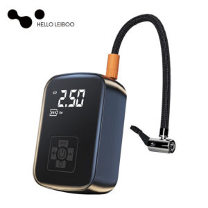 LEIBOO Wireless Car Compressor Air Electric Tire Iator Pump for Motorcycle Bicycle AUTO Tyre with Digital Display