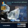 38dd8c60b7df3c2c TV98 PRO TV Box Android 14 ATV H313 Quad Core 5G Dual Wifi 8K 4K Media Player TB 5.2 Support Voice remote control TV Box