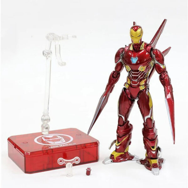 38faa12f48c169a1 Iron Man 50 SHFiguarts legend Nano Metal KAIYODO YAMAHI Tony Stark Action Figure Model Toys Collection Gift