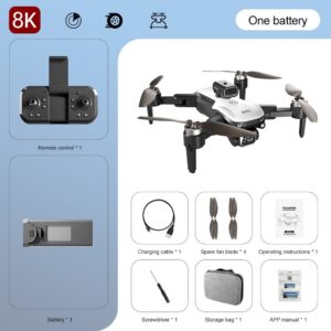 3904fc3449e1344e New S2S Drone 8K Professional HD Dual Camera Brushless Obstacle Avoidance Aerial Photography Foldable Quadcopter Toys Gifts