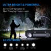 NATFIRE HS50 Headlamp 3400mAh Headlight 1000LM LED USB C Rechargeable Magnetic Tail Work Camp Light