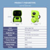 3920058c0c2bd4a7 Interactive Cute Toy Smart Robot for Kids Dance Voice Command Touch Control Toys birthday Gifts