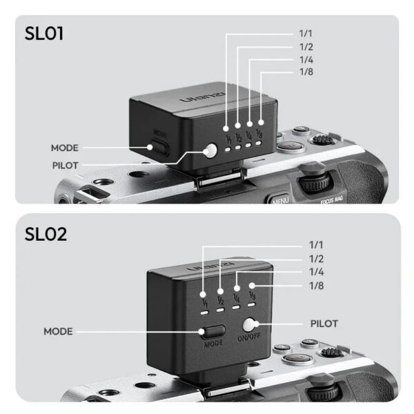 396d2e31490f53ec Ulanzi SL01 SL02 SL03 Mini Camera Flash Light SpeedLite GN8 6500K for Canon Sony Nikon Camera DSLR Vlog Live Outdoor Photography