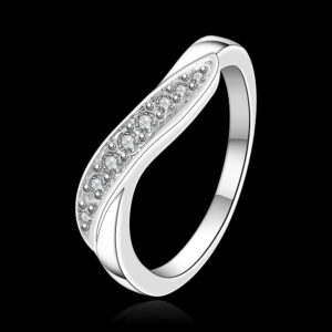 397f3d21be7bc7ce Sterling Sier crystal diamond rings for women Fashion elegant wedding accessories Party Gifts Charms fine Jewelry