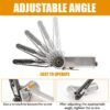 398ab946a5b658b3 SIFANG-Pneumatic Air Belt Sander, 3 Sanding Belts Set, Air Compressor, Grinding, Polishing, Pneumatic Tool