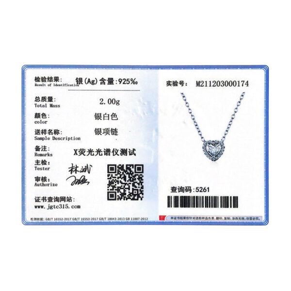 399e5f7620998c44 Modian Real Sterg Sier Clear CZ Heart Pendant Necklace for Women Chain Fashion Wedding Statement Jewelry Accessories