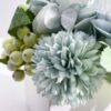 39ae4438d72581c8 Fake Peony Flowers in Ceramic Vase,Faux Hydrangea Flower Arrangements for Home Decor Artificial Flowers with Vase