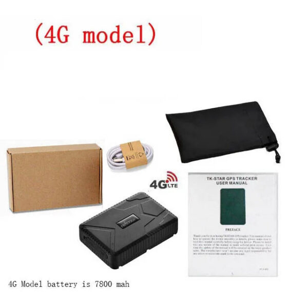 39b80e9e3776d24a 4G Car GPS Tracker TKSTAR TK915 GPS Locator 10000mAh Magnet Waterproof IP65 GPS Car Tracker Tamper Alert LIFETIME FREE APP