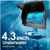 39c09441f273e9a8 HEERAK Portable Depth Water Handheld 1080P 4.3 Inch LCD Fish Finder Underwater 220° Fishing Camera With Night Vision