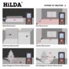 39d24c93b69b73da HILDA Laser 40M 80M 100M Handheld Electronic Rangefinder High-precision Infrared Level Measurement Room