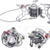 Boundless Voyage High Power Portable Lightweight Stove Camping Gas Stove Fishing Stove for Outdoor Camping Hiking Cooking