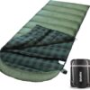 3a04bec8596f5d03 Poepore XXL Schlafsack Outdoor für Erwachsene 3–4 Jahreszeiten Flanell Schlafsäcke Camping Winter Deckenschlafsack mit Aufbewahrungstasche Wasserdichter und Warmer 230 x 90CM