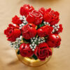 3a1aac1180700cf3 Bouquet of Roses Compatible Construction Artificial wers Building Blocks Toys Bricks Birthday Gift Home Decor