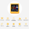 3a1c4ed43bfa318d MINI Size Smart WIFI Weather Station Clock for Game . DIY Cute GInimations and Electronic Album Function