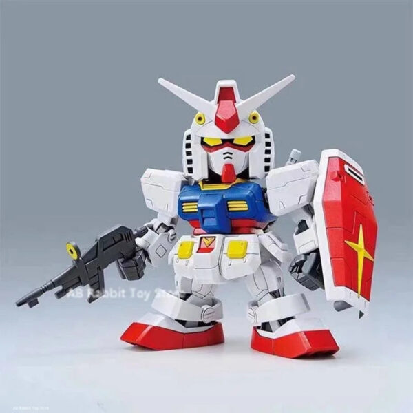 3a2f3efd94188f85 Bandai Gundam Hello Kitty RX-78-2SD Assembly Model SD Kt 012gto Anime Figures Pvc Statue Doll Collection Decor Kids Toys Gifts