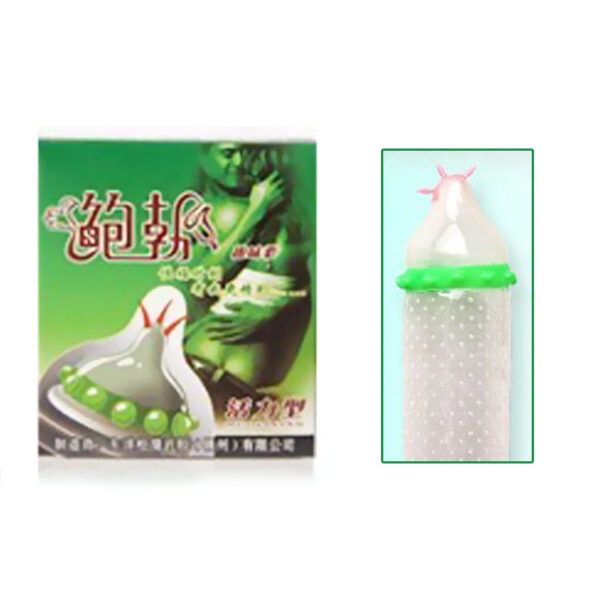 Dotted Condoms for Men Adult Sex Toys Spike Ribbed G-spot Vaginal Stimulation Cock Condom Contraception Sensitive Penis Sleeves