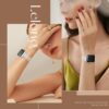 LELONG Compatible with Apple Watch Band 38mm 40mm 41mm Series 9 Series 8 7 6 5 4 3 2 1 SE Ultra, Bling Replacement Bracelet iWatch Band, Diamond Rhinestone Stainless Steel Metal Wristband Strap