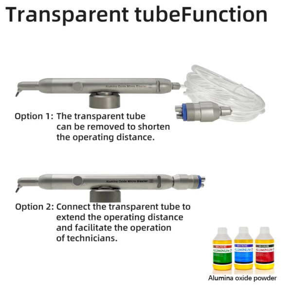 3a4a3450d91c36cc Dental Aluminum Oxide Micro Blaster Interface Microetcher Sandblasting Alumina Gun Air Abrasion Polisher 2/4hole Dentistry Tools