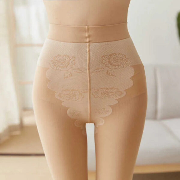 3a4abbbbda4a1bc4 Spring and autumn new veet hip lifting Leggings bikini pantyhose slim fitting butterfly crotch silk stockings women