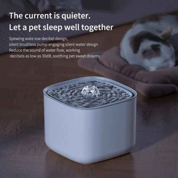3L Fountain Auto Recirculate Filter Large Capacity Filtring Cat Drinker USB Electric Mute Cats Water Dispenser
