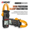 3a5fcff08f10981d ANENG ST180 AC Current Clamp Meter Digital 4000 Counts Multimeter Ammeter Voltage Tester Car Amp Hz Capacitance NCV Ohm Tool