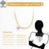 Rinntin Sterling 3.3mm Diamond-Cut Figaro Chain For Men Women Fashion Sier Necklace Jewelry SC34