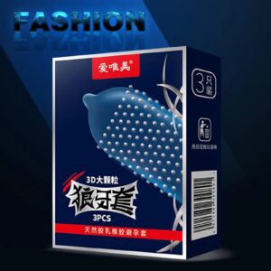 3D Large Particles Condoms Dotted Sex Toys Granular Stimulation Women G Spot Contracepation Sex Products for Men Penis Sleeve 18
