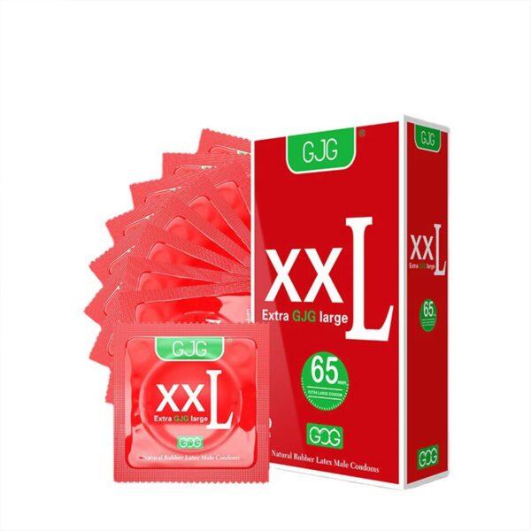 3a8bdb746809f677 10PCS Large Size Ultra-Sensitive Condoms 65MM Ultrathin Extra Lubrication Large XXL Sex Toys Penis Sleeves for Men Passionate