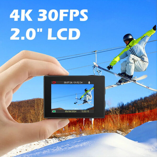 SJCAM SJ4000 Air Action Camera with 4K Video 30M Waterproof 2.4G WiFi Sports Camera Action Cam Sports Camera bicycle motorcycles
