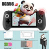 3acafa3c012c55dd ANBERNIC RG556 Retro Handheld Console 64bit Android 13 System Unisoc T820 5.48-inch AMOLED Screen Hall Joystick Game Player
