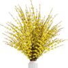 3ad6393ae863dd47 Sggvecsy 10 Pcs 29.5’’ Long Artificial Jasmine Flowers Tall Fake Flower Bouquet Faux Jasmine Plants Dry Branches for Wedding Home Party Office Hotel Restaurant Kitchen Decoration(Blue)