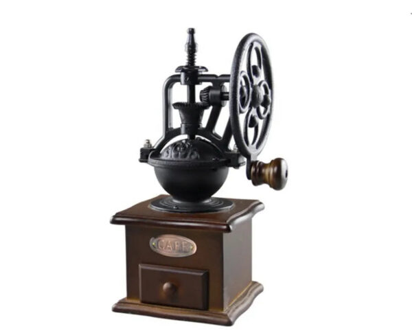 3add9b458fa2fd7f Classical Wooden Manual Coffee Grinder Coffee Bean Spice Mill