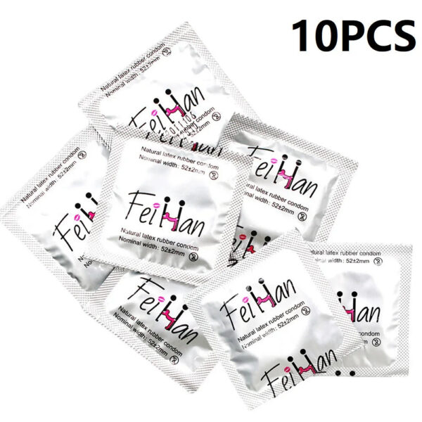 3ae5549bdbdb51de Smooth Natural Latex Condom Ultra Thin Condoms Sex Tools Penis Sleeve for Men Contraception Sex Product Condones 100/50/30/10Pcs