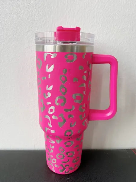 40oz Chocolate Gold Black Chroma TieDye Adventure Quencher H2.0 Tumbler Cups Handle Insulated Travel Lids Straw Stainless Steel Water Bottles With 1:1 0320