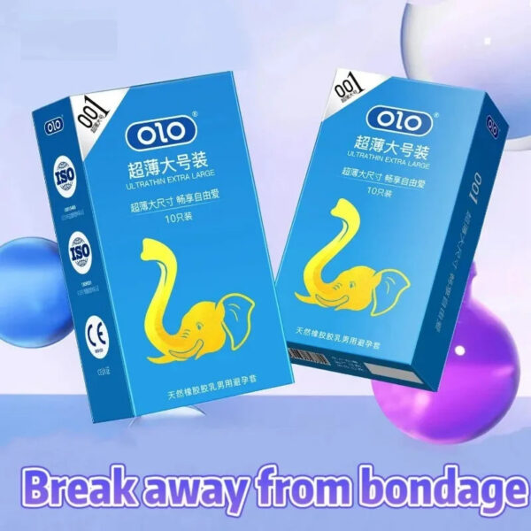 3af11c6ab2e1ec9b 10Pcs 0.01 Ultra Thin Condom 55mm XXL Size Sex Toys for Adult Contraception Sleeves for Penis Plus Size Safety Condoms Sex Tools