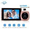 3af1bd9e562bf813 4.5 Inch 1080P Digital Door Viewer Smart Home Peephole Doorbell Camera PIR Motion Detection Night Vision Video Doorbell