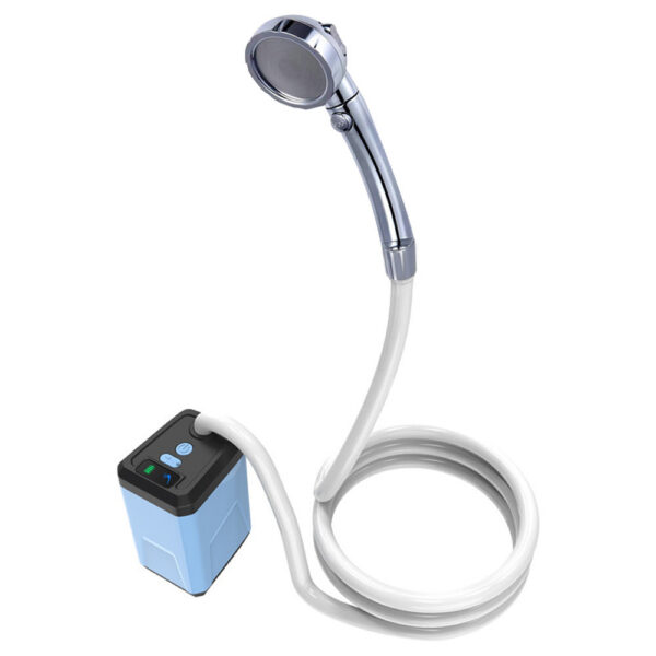 3b09e14f9bebf906 Outdoor Electric Pump Portable Camping Rechargeable Battery Powered Shower Waterproof for Beach Pet Watering
