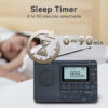 RETEKESS V115 FM AM SW Portable Radios Rechargeable Radio Batteries multiple bands USB Recorder Speaker for Elders TX32