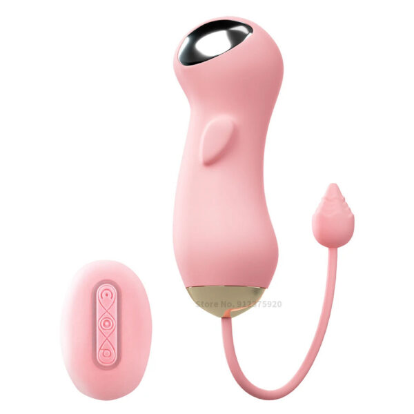 3b16053be46b555a Remote Control Kegel Electric Shock Vaginal Balls for Women Clit Stimulation Vibrator Sex Toy Female Masturbation Vibrating Egg