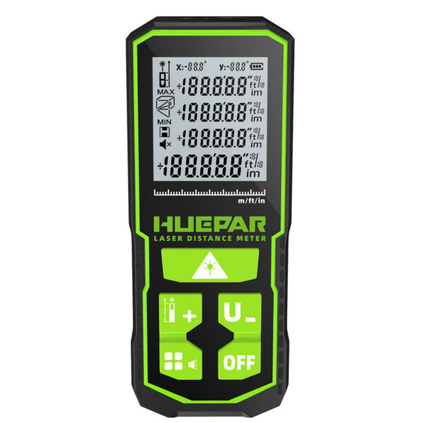 Huepar Rangefinder S60/S100/S120 Red Beem Laser Distance Meter LCD Digital screens Test Tools