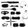 3b3993d7533d4c4c Bdsm Bondage Set Restraint Adult Game Handcuff Couples Slave Collar Mouth Gag Whip Nipple Clamps Fetish Woman Sex Toys Product